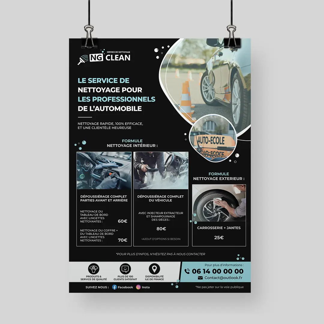 Flyer ng clean